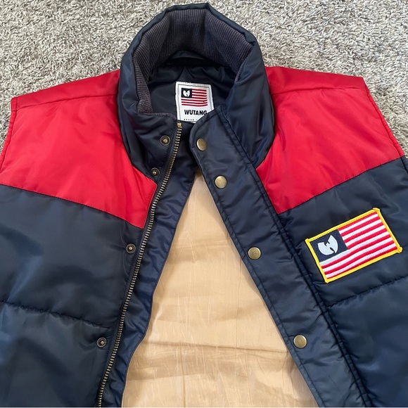 🔴 Wu-Tang Jacket Size Small WuTang Vest Rare Iron Flag Rza WuTang Clan - Picture 8 of 16